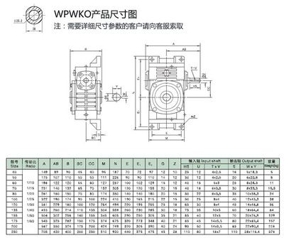 WPWKO蝸輪蝸桿減速機 高效傳動與穩固耐用的萬能選擇